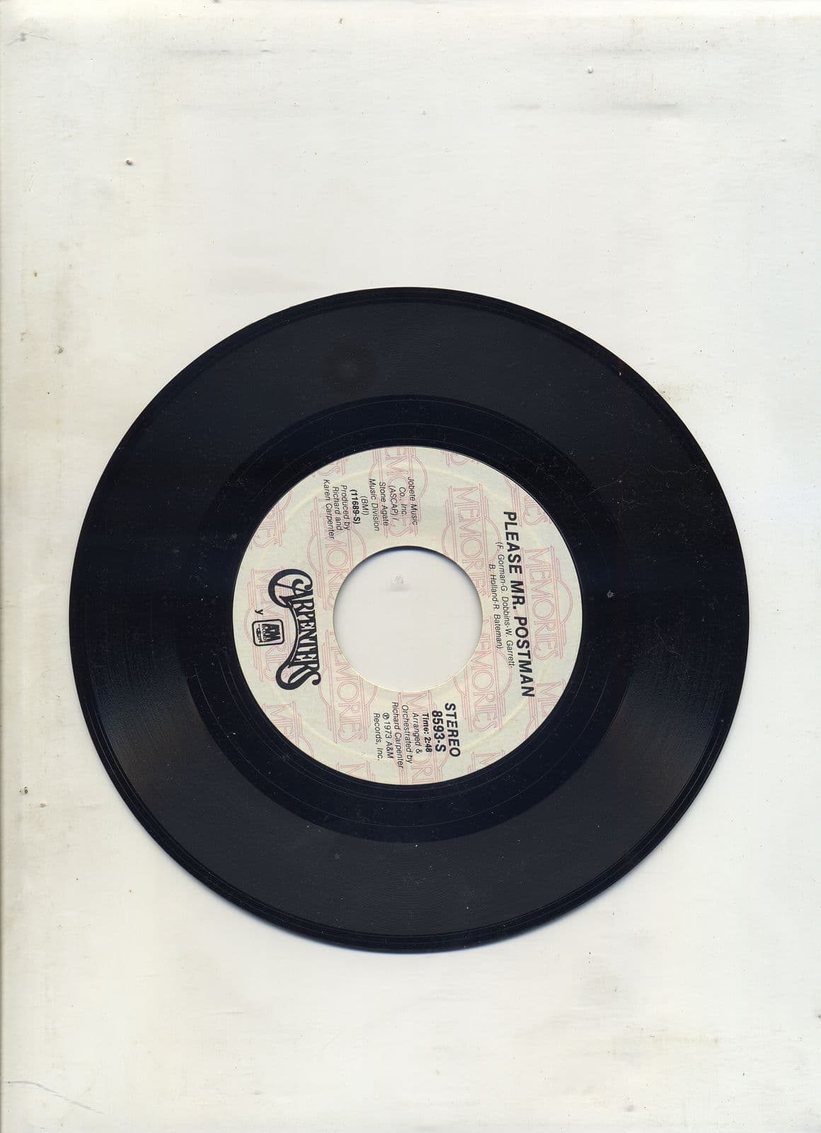 Carpenters--Please_Mr_Postman-Solitaire-VLS-1975-WUS