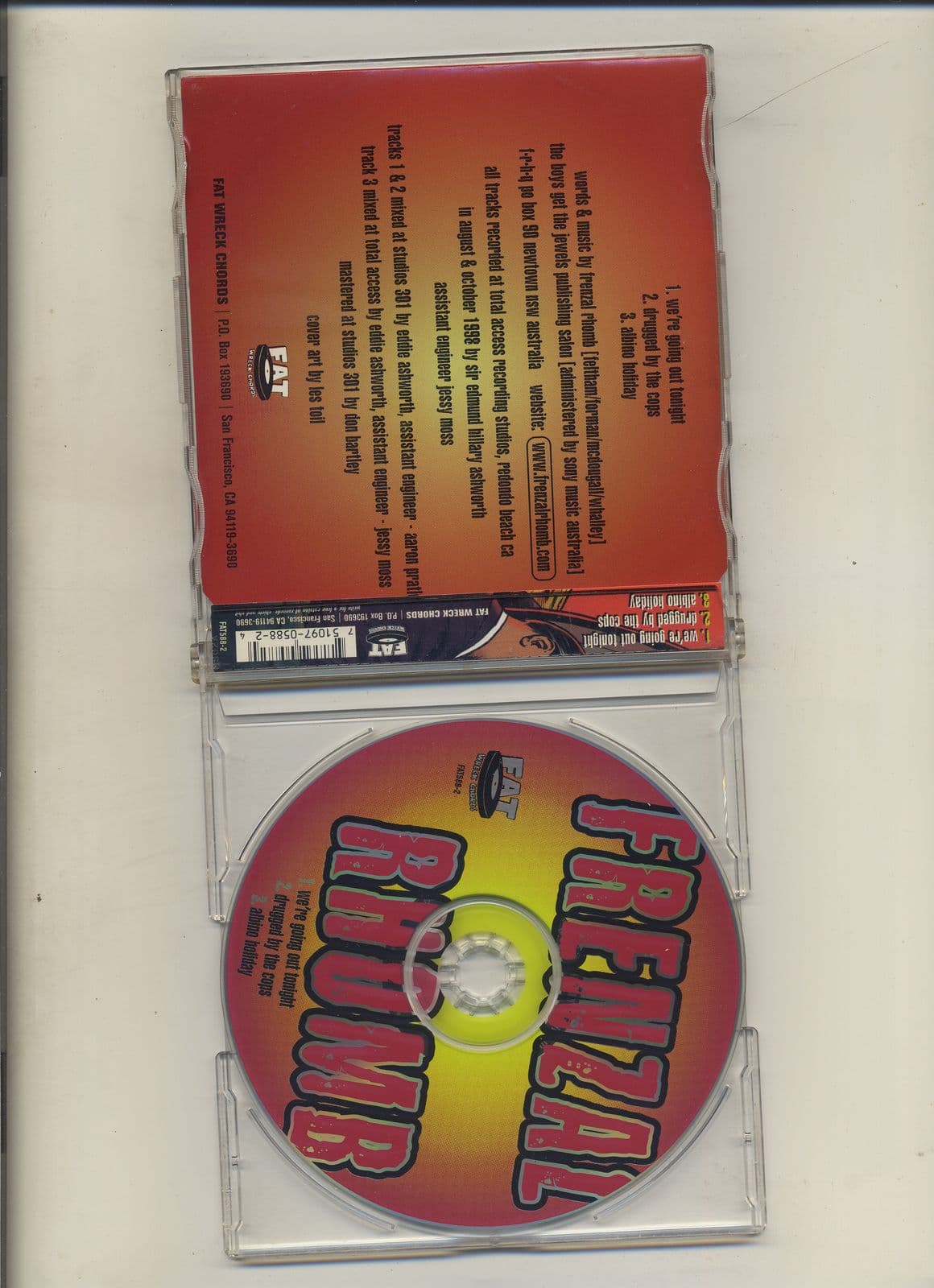 Frenzal_Rhomb--Were_Going_Out_Tonight-CDS-FLAC-1999-MEOWZiK