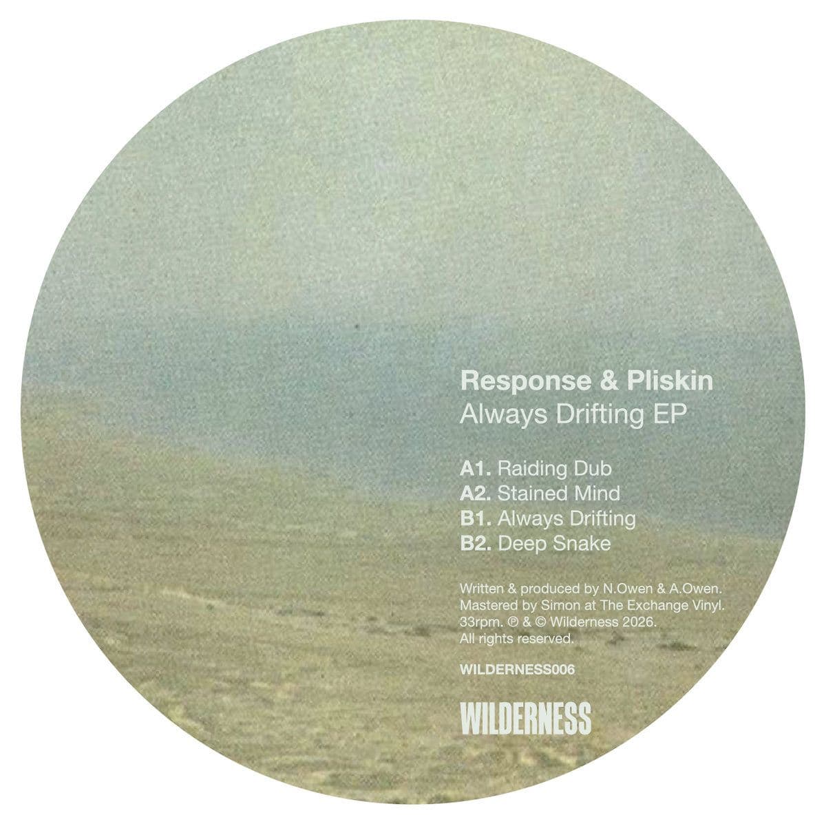Response_And_Pliskin-Always_Drifting_EP-_WILDERNESS006_-WEB-2026-BB