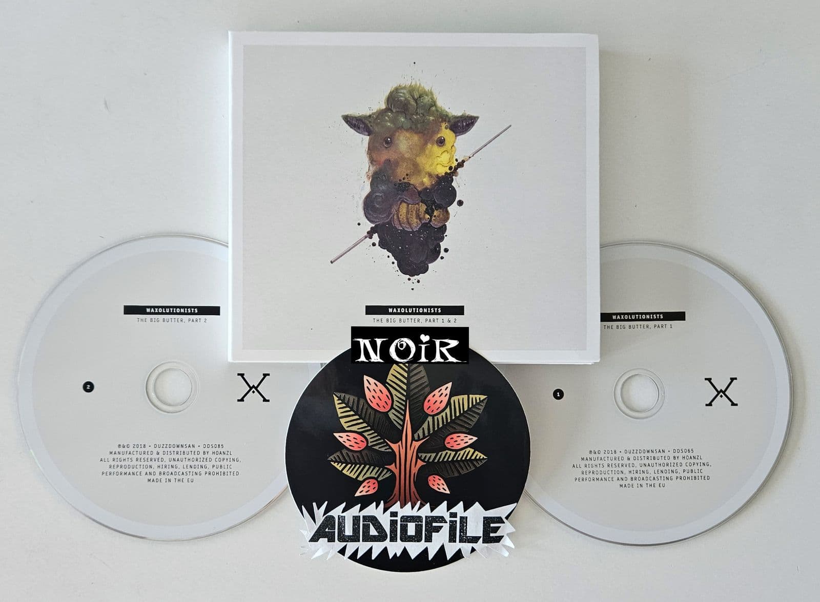 Waxolutionists-The_Big_Butter_Part_1_and_2-2CD-2018-NOiR