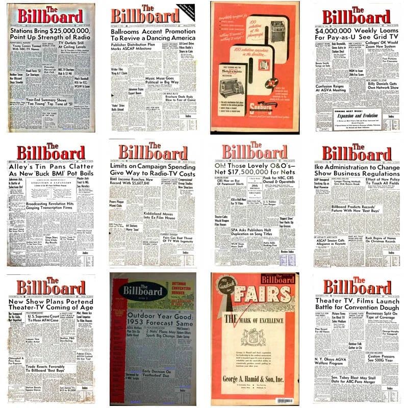 Billboard - 1952 Full Year