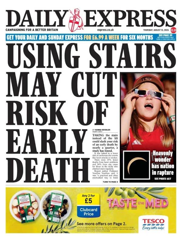 Daily Express - 13 August 2026