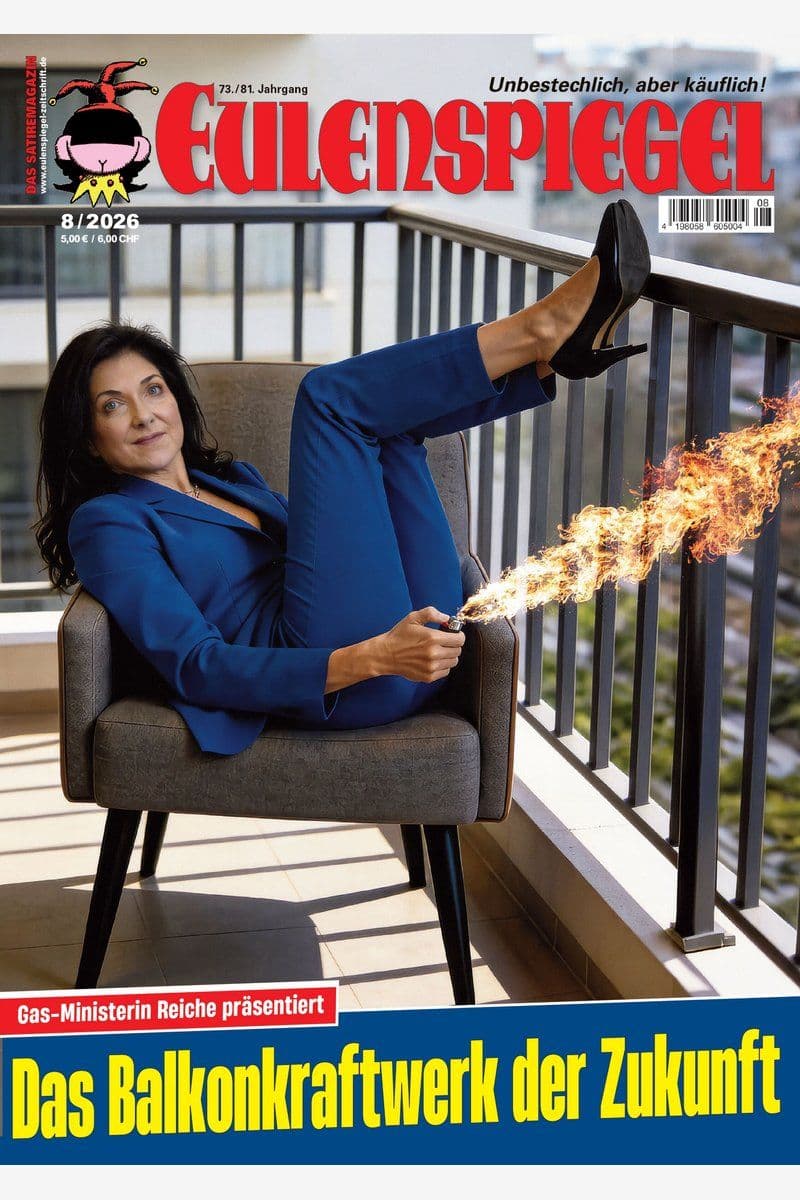 EULENSPIEGEL Das Satiremagazin - German Magazine No.08, 2026 [DE]