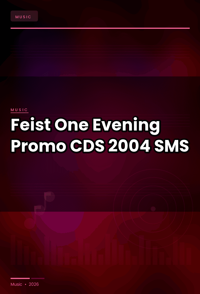 Feist_-_One_Evening-Promo_CDS-2004-SMS