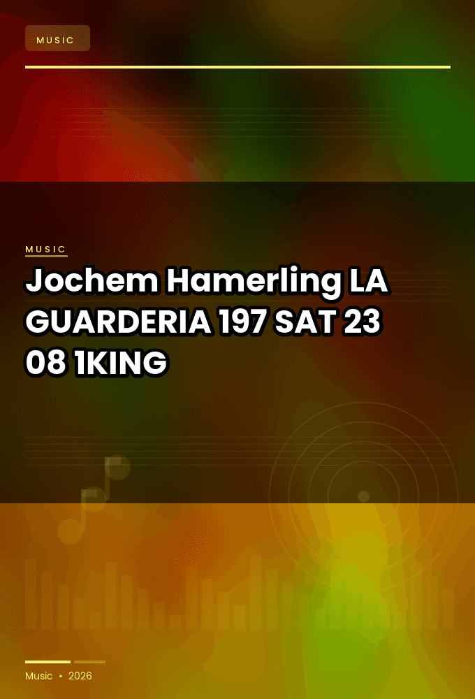 Jochem_Hamerling-LA_GUARDERIA_197-SAT-23-08-2026-1KING