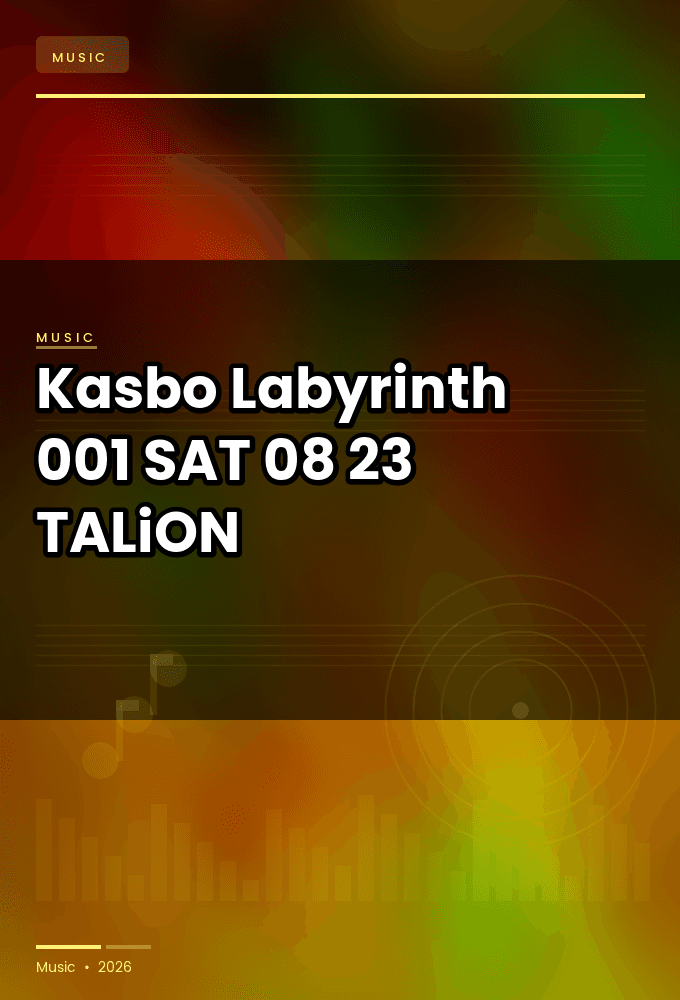 Kasbo_-_Labyrinth_001-SAT-08-23-2026-TALiON