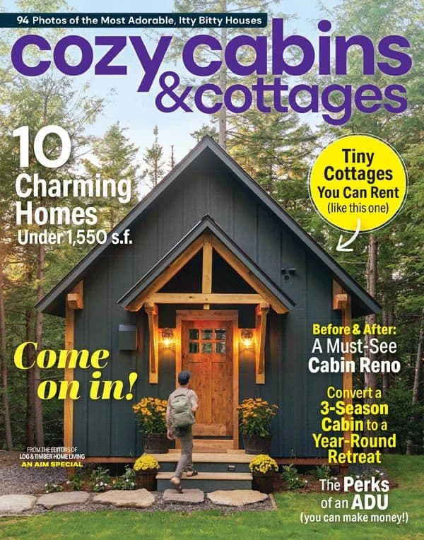 Log & Timber Home Living - Cozy Cabins & Cottages 2026