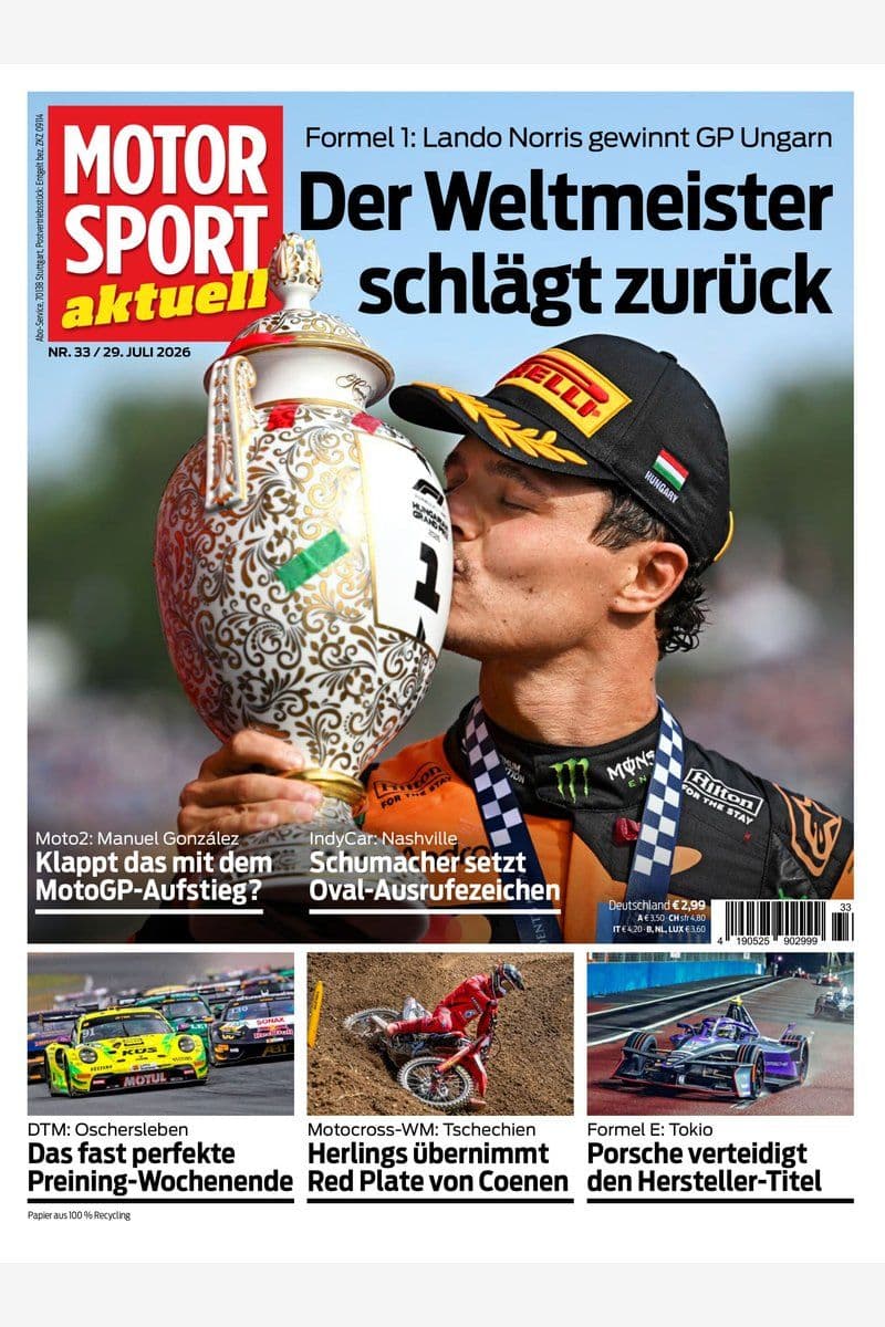 MOTORSPORT aktuell - German Magazine No.33, 2026 [DE]