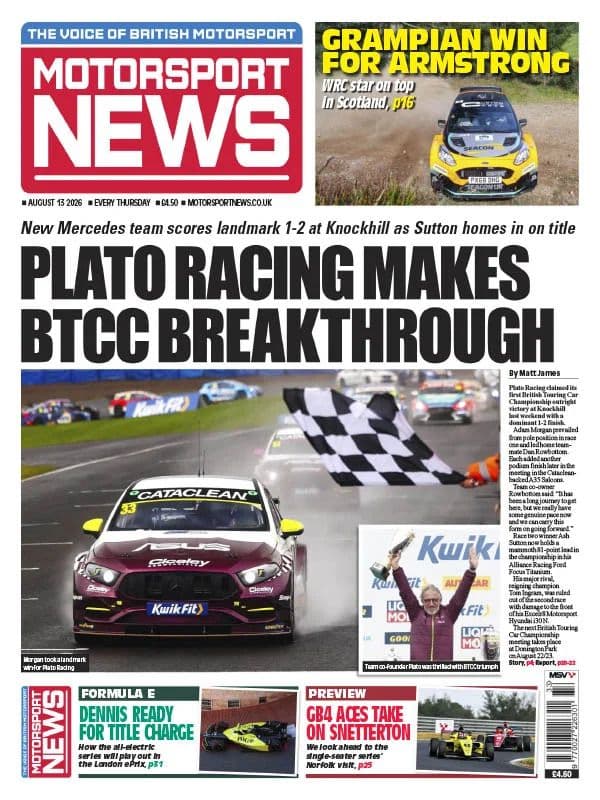 Motorsport News - 13 August 2026