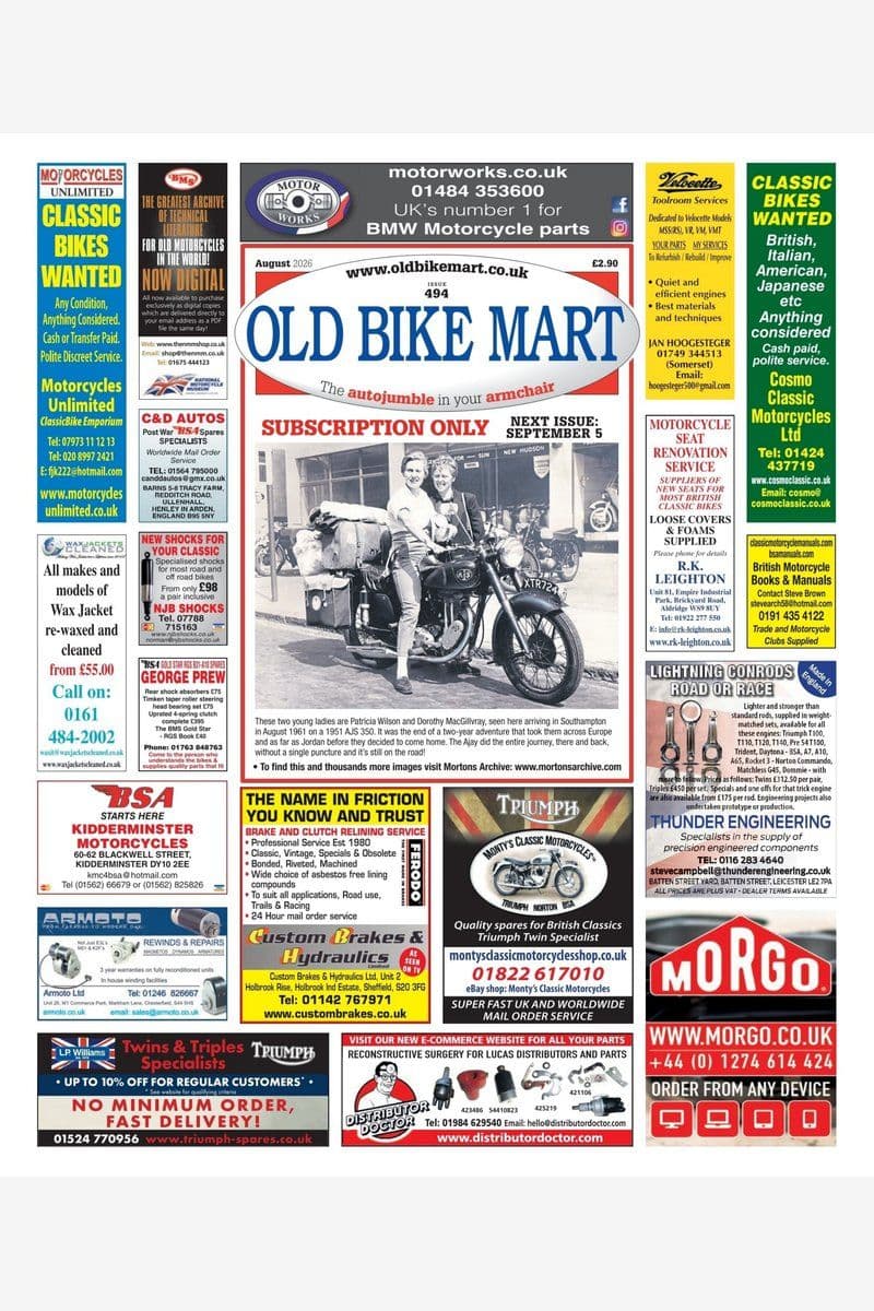 Old Bike Mart - August 2026 [EN]