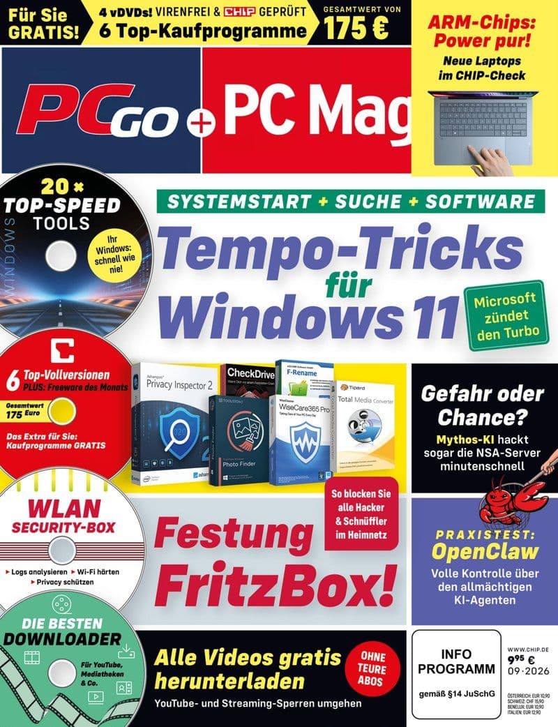 PCGo plus PC Magazin - German Magazine No.09, 2026 [DE]