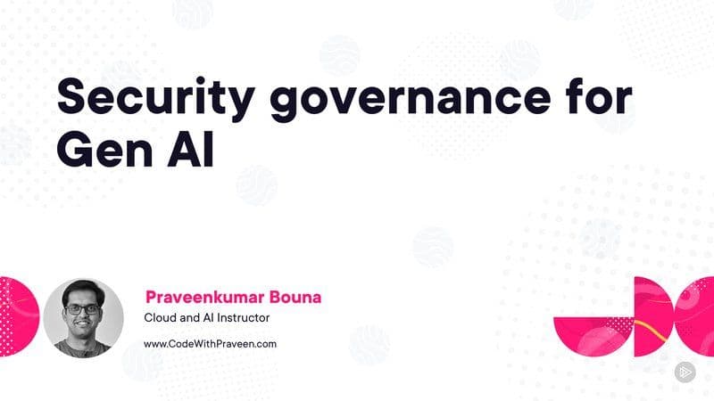 Pluralsight Security for Gen AI Integrations 2026 [EN]