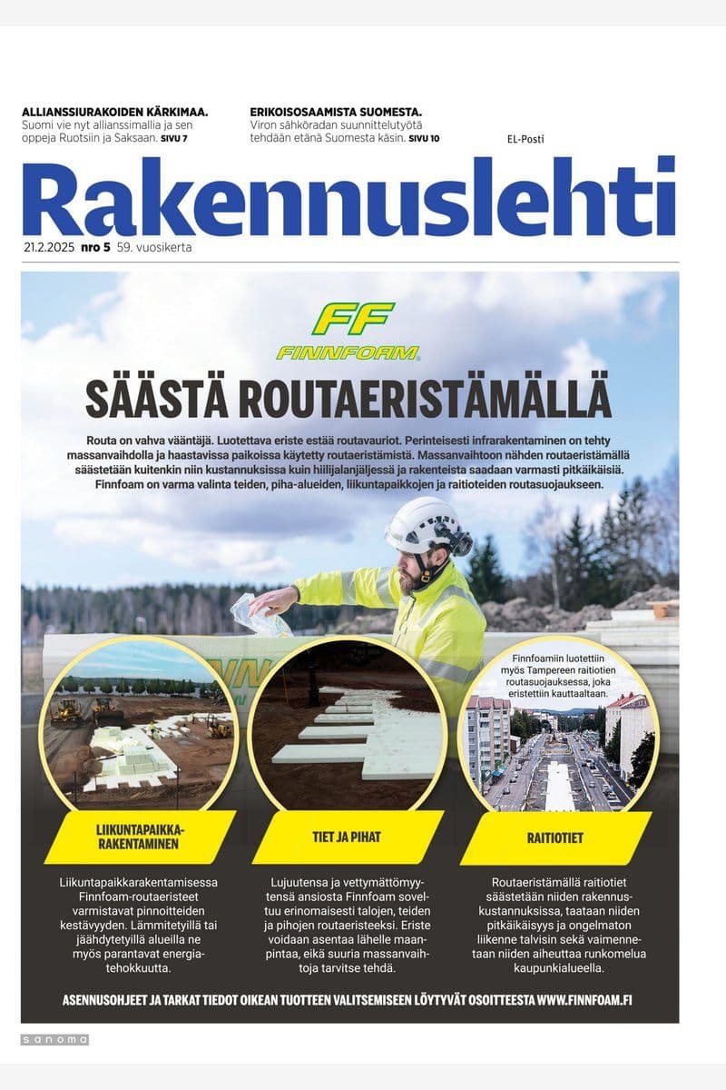 Rakennuslehti - Finnish Magazine No.05, 2025 [FI]
