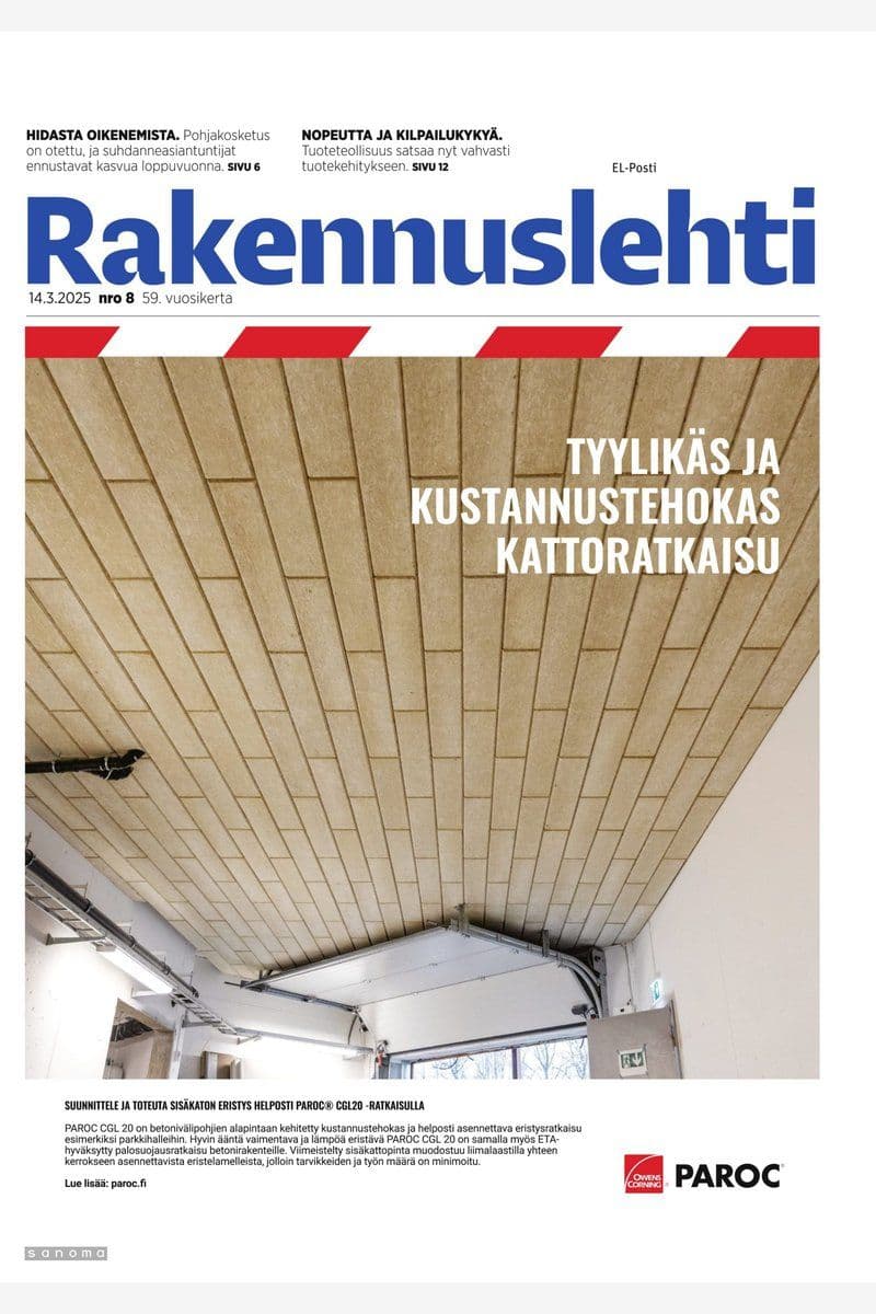 Rakennuslehti - Finnish Magazine No.08, 2025 [FI]