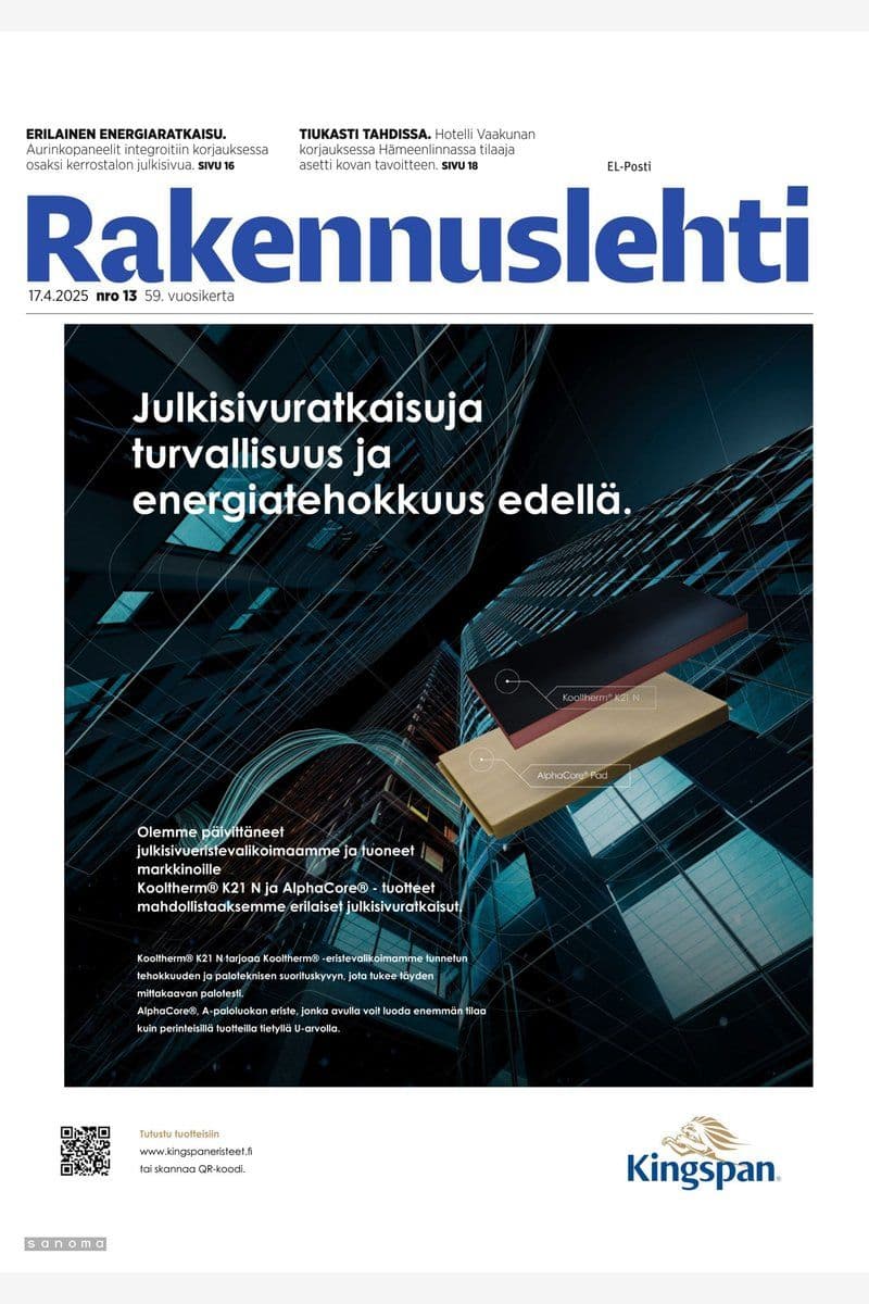Rakennuslehti - Finnish Magazine No.13, 2025 [FI]