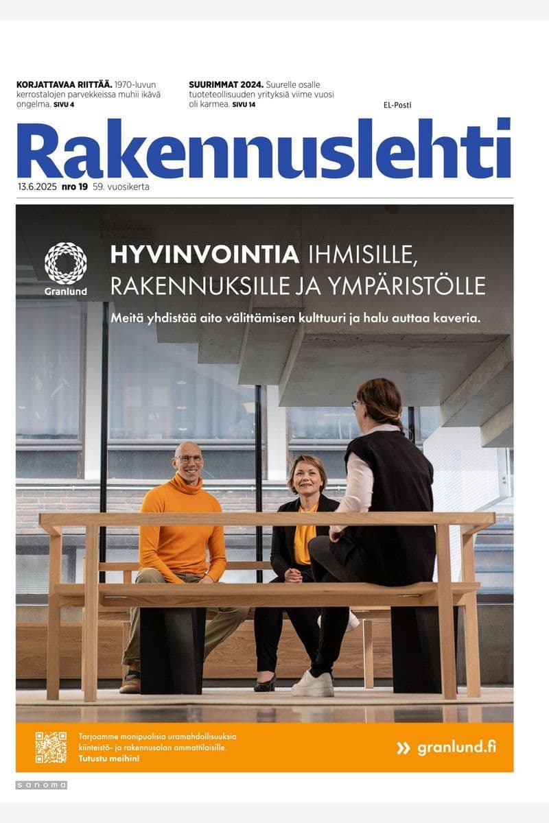 Rakennuslehti - Finnish Magazine No.19, 2025 [FI]