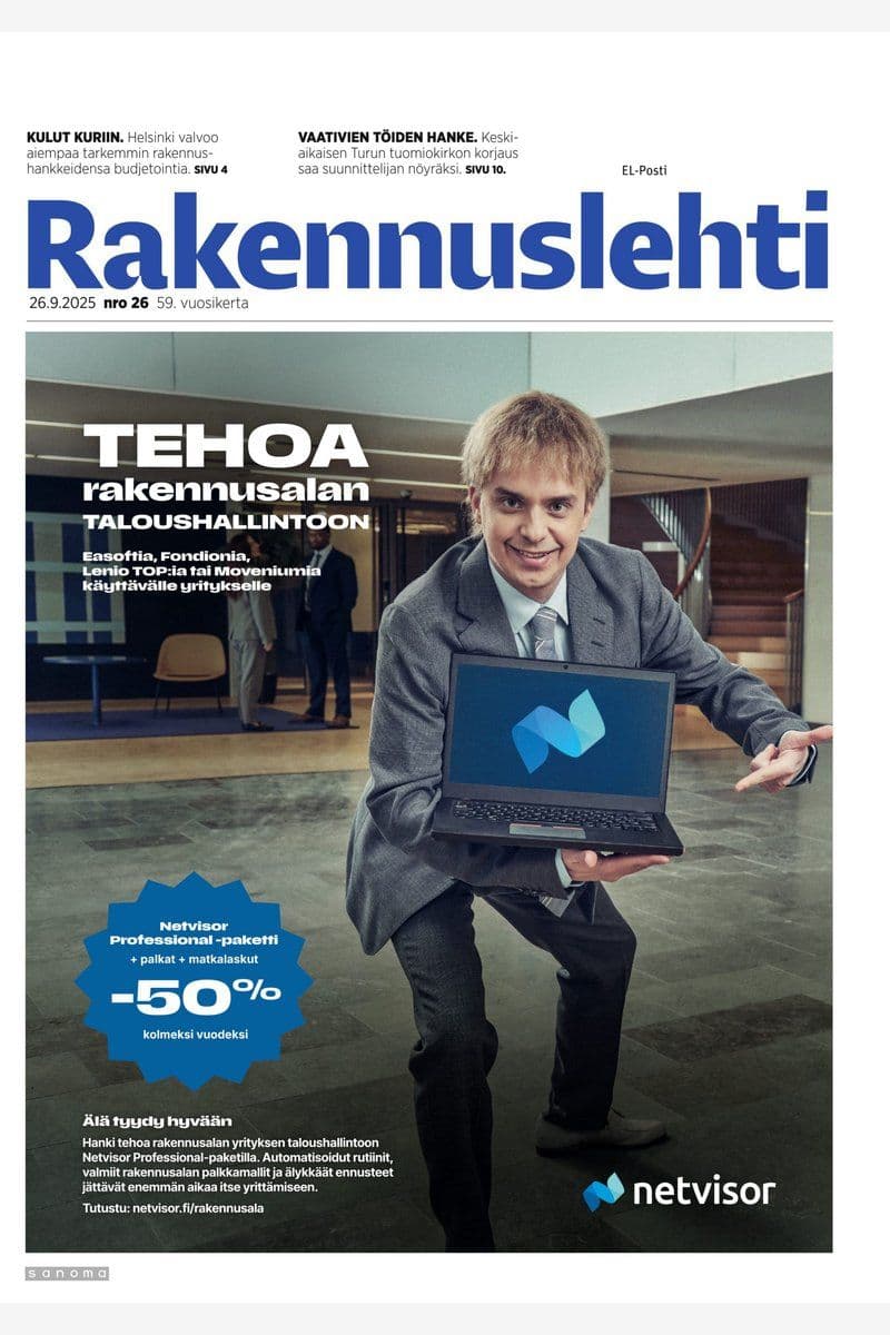 Rakennuslehti - Finnish Magazine No.26, 2025 [FI]