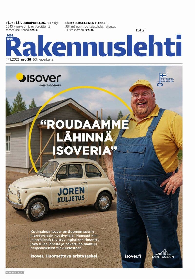 Rakennuslehti - Finnish Magazine No.26, 2026 [FI]