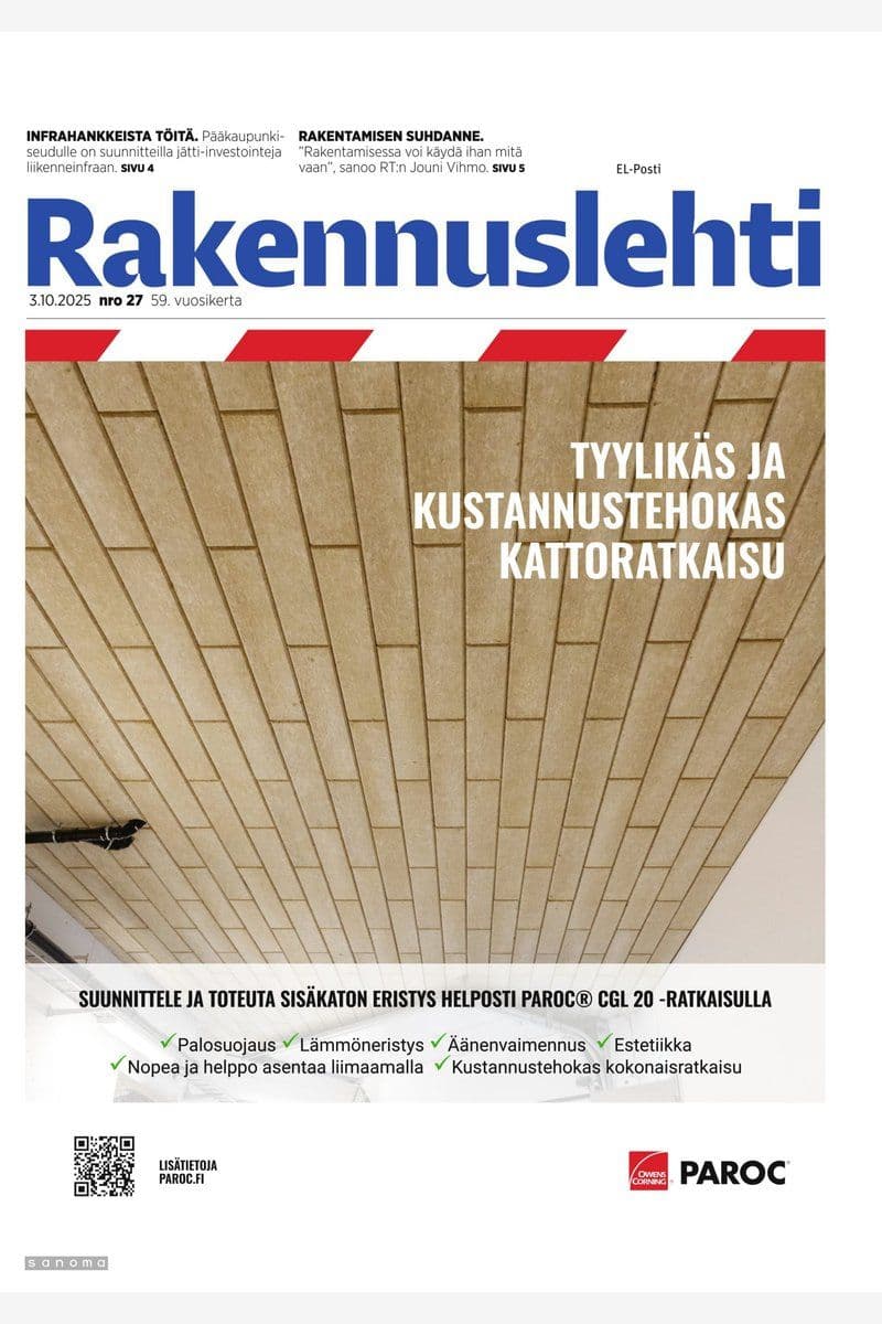 Rakennuslehti - Finnish Magazine No.27, 2025 [FI]