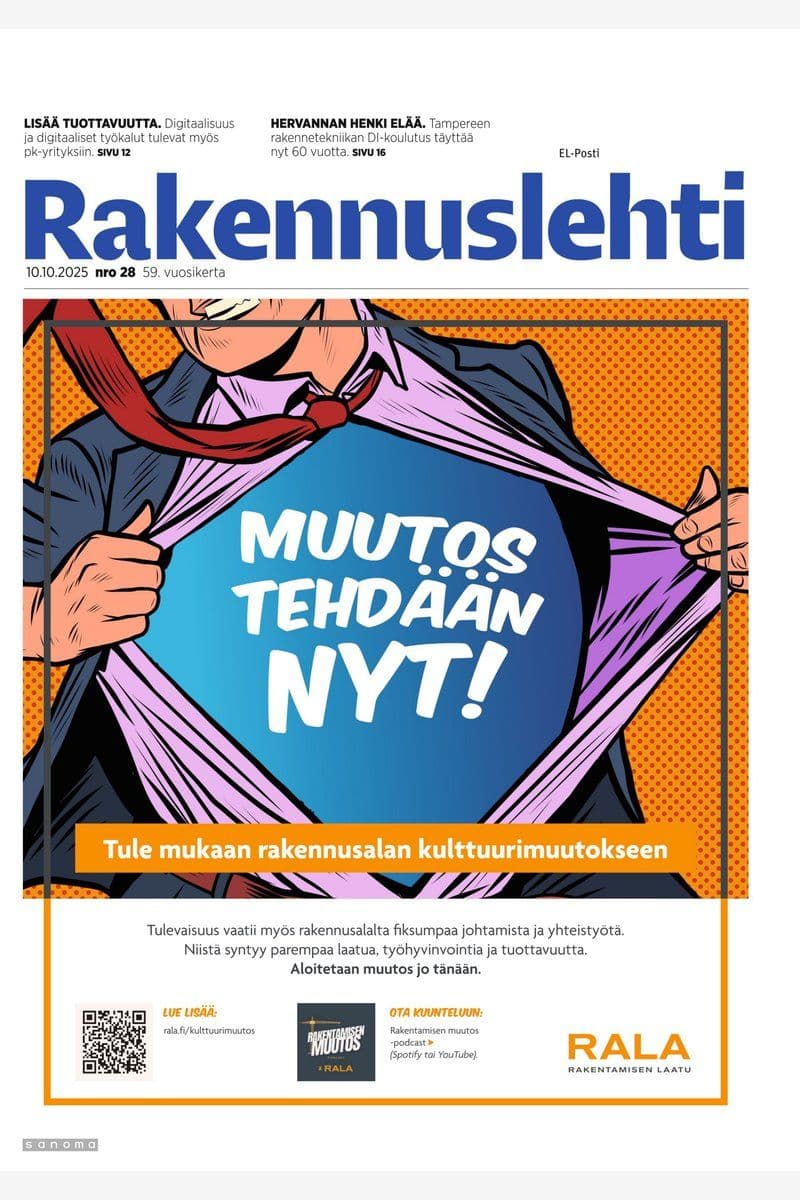 Rakennuslehti - Finnish Magazine No.28, 2025 [FI]