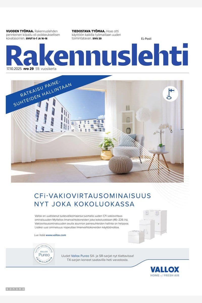 Rakennuslehti - Finnish Magazine No.29, 2025 [FI]