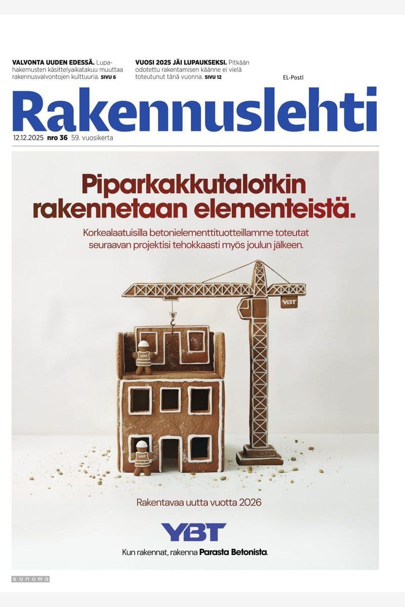 Rakennuslehti - Finnish Magazine No.36, 2025 [FI]