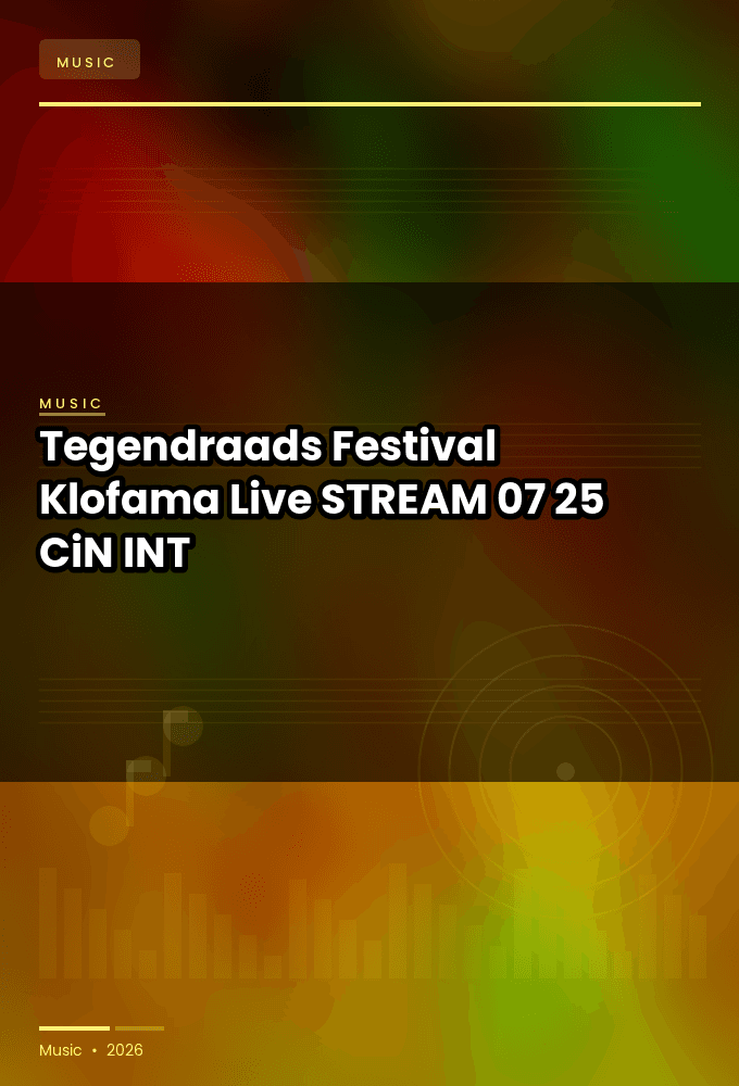 Tegendraads_Festival_2026-Klofama_Live-STREAM-07-25-2026-CiN_INT