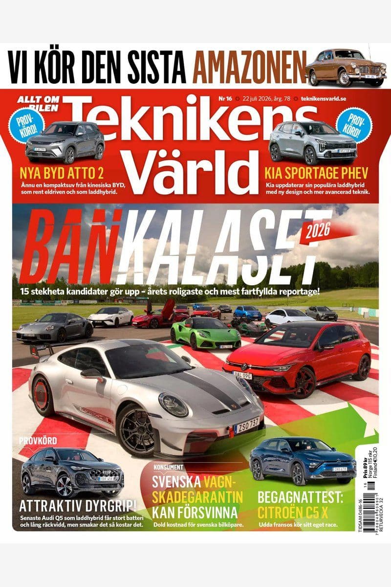 Teknikens Varld - Swedish Magazine No.16, 2026 [SV]