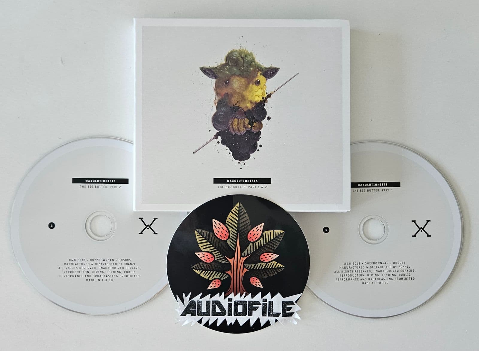 Waxolutionists-The_Big_Butter_Part_1_And_2-2CD-FLAC-2018-AUDiOFiLE