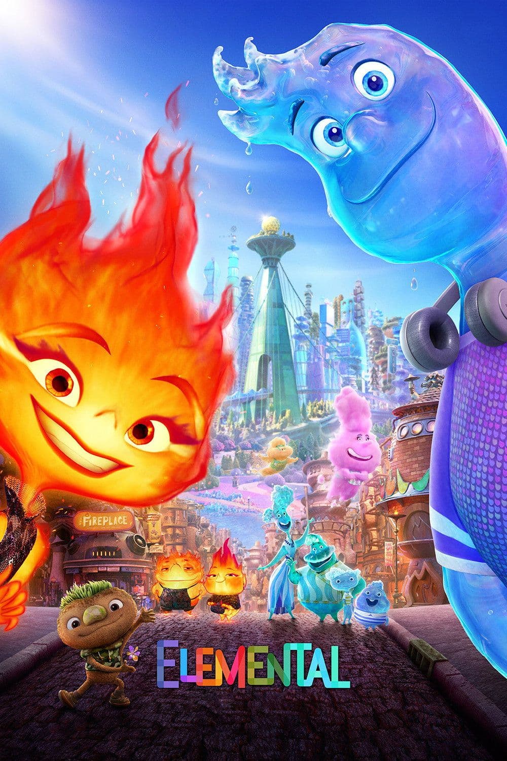 Elemental 2023 1080p WEB DL DDP 5 1 Atmos H264-SPWEB