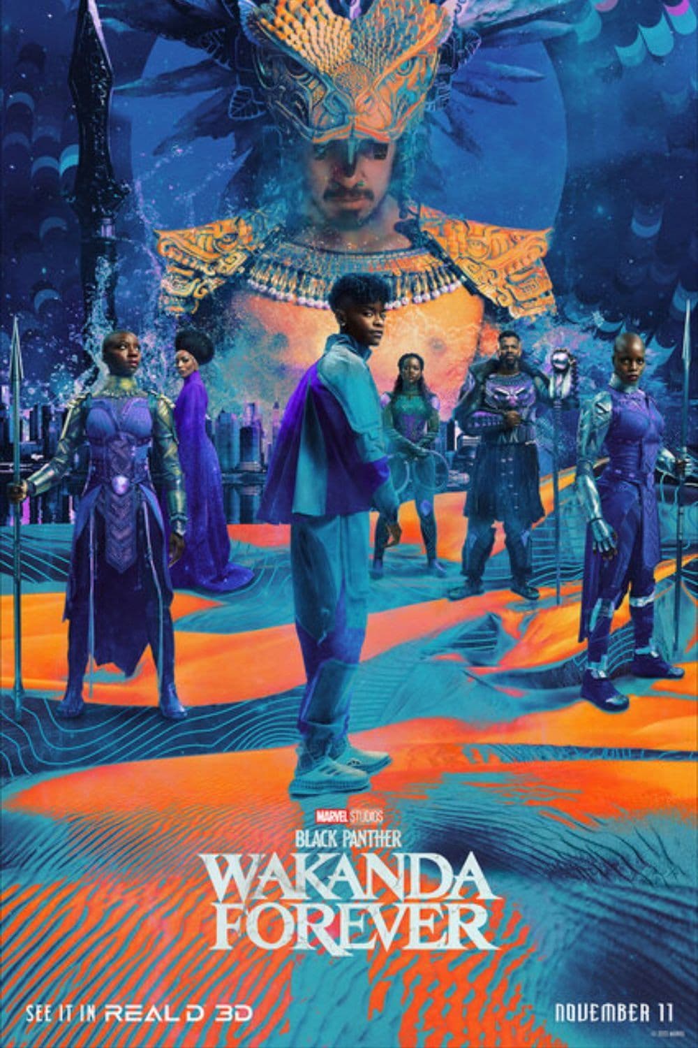 Black Panther Wakanda Forever 2022 1080p MA WEB DL H265 SDR DDP Atmos 5 1 English HONE