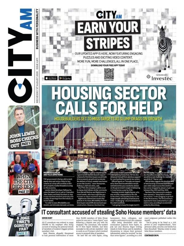 City AM - 12 August 2026