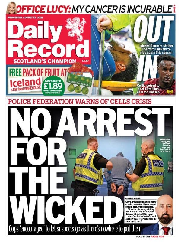 Daily Record - 12 August 2026