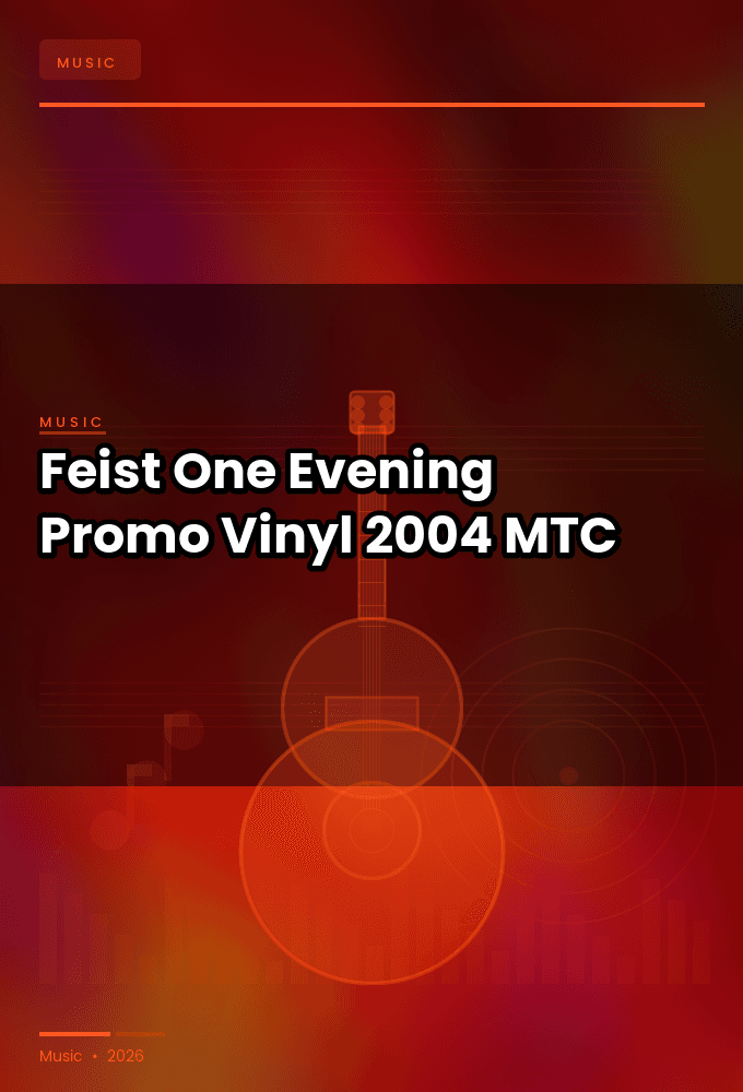 Feist-One_Evening-Promo_Vinyl-2004-MTC