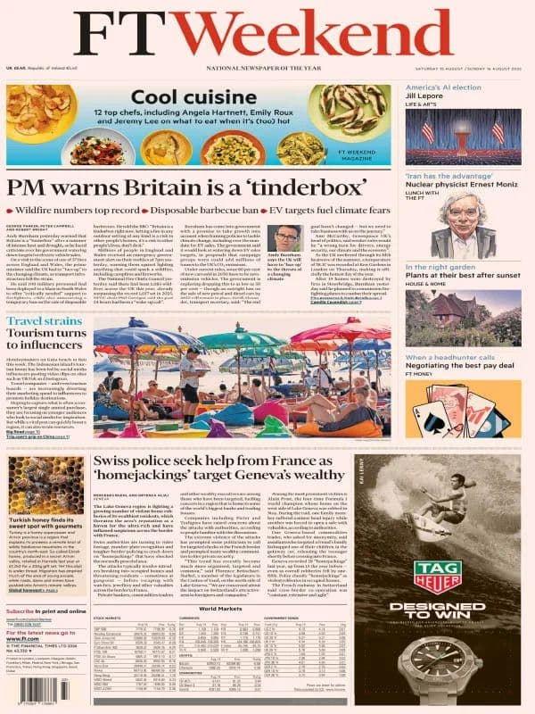 Financial Times UK - 15 August 2026