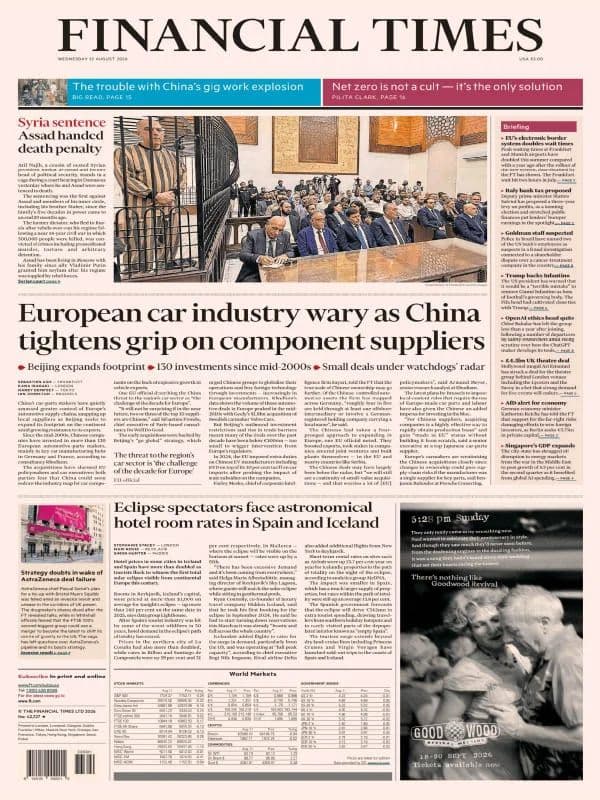 Financial Times USA - 12 August 2026