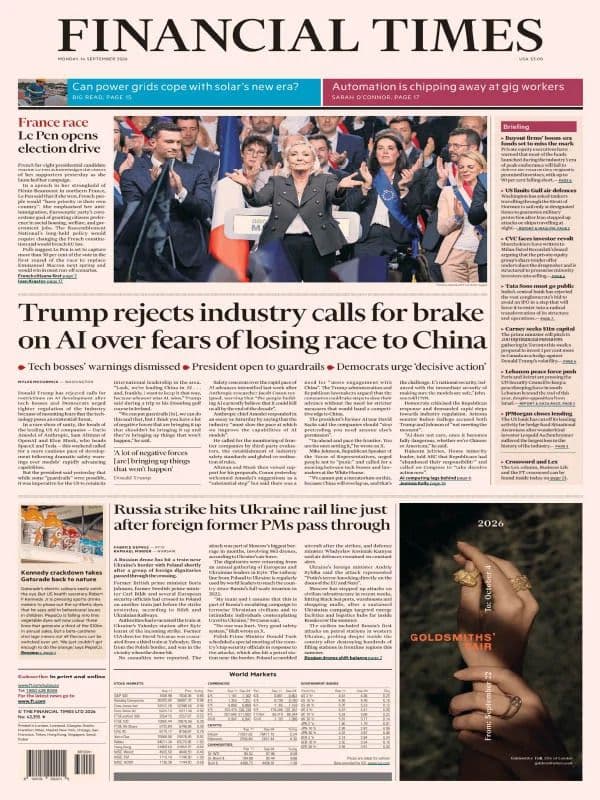 Financial Times USA - 14 September 2026