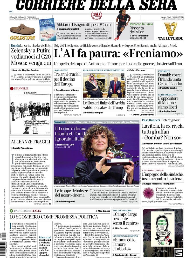 Il.Corriere.Della.Sera.09.13.2026.iTALiAN.RETAiL.eBook-DiVER
