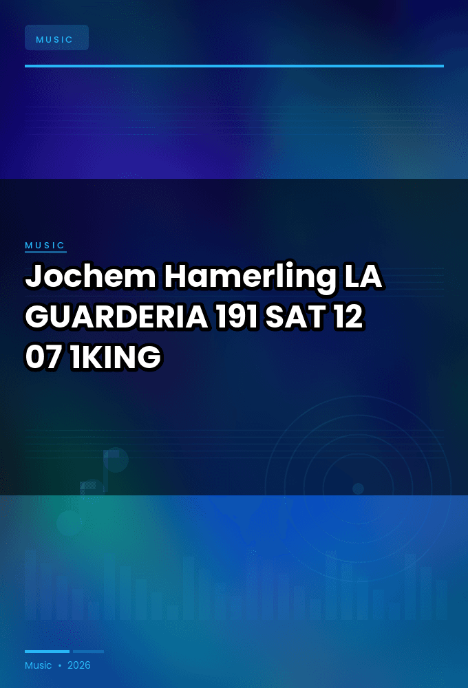 Jochem_Hamerling-LA_GUARDERIA_191-SAT-12-07-2026-1KING