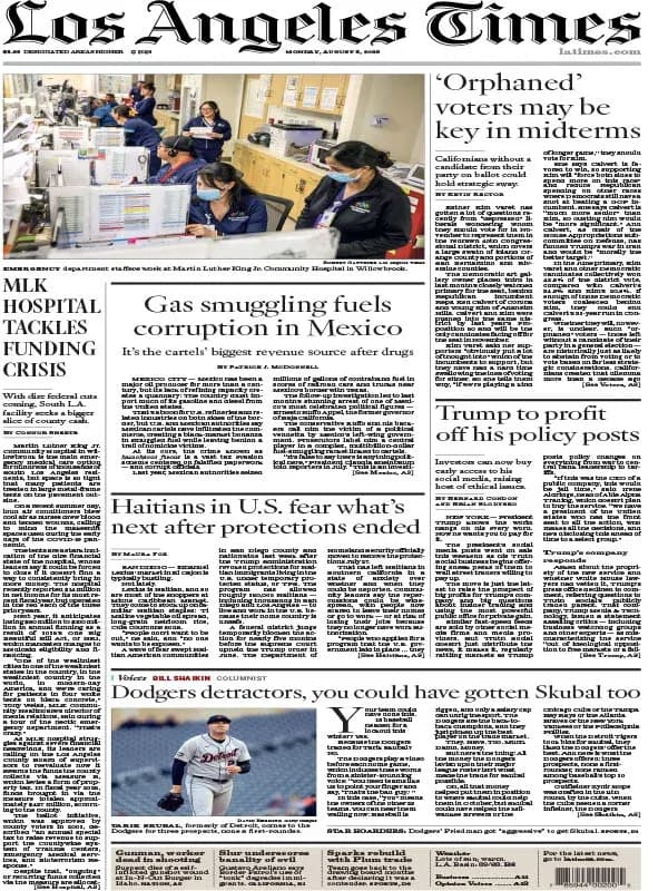 Los Angeles Times - 03 August 2026