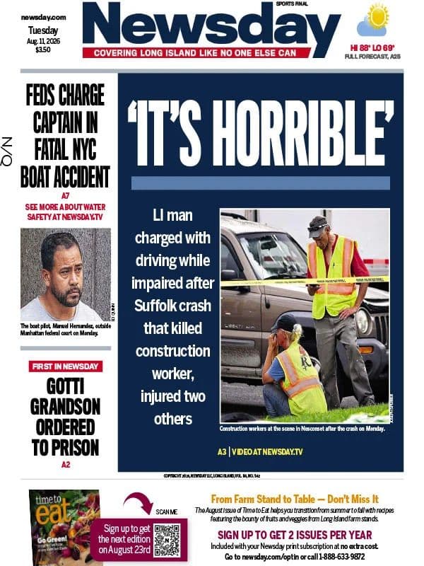 Newsday - 11 August 2026