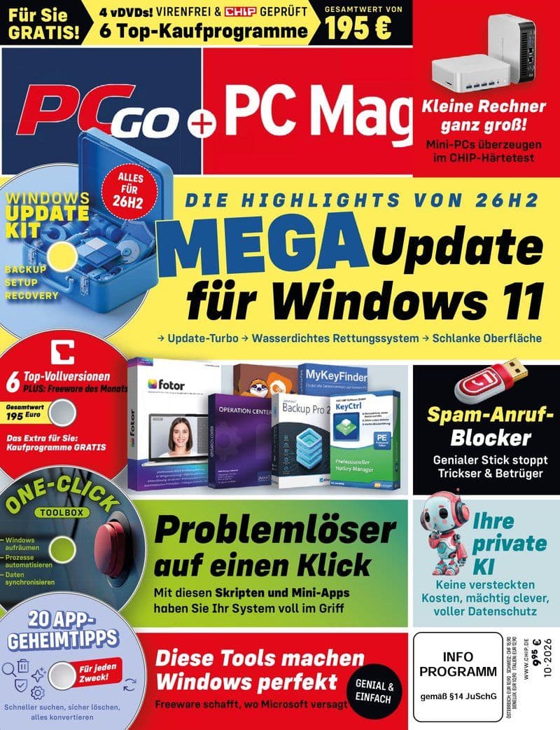 PCGo.plus.PC.Magazin.No.10.2026.GERMAN.HYBRID.MAGAZINE.eBook-LORENZ