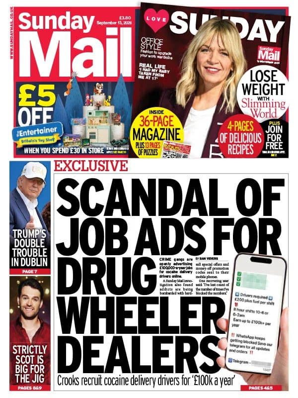Sunday Mail - 13 September 2026