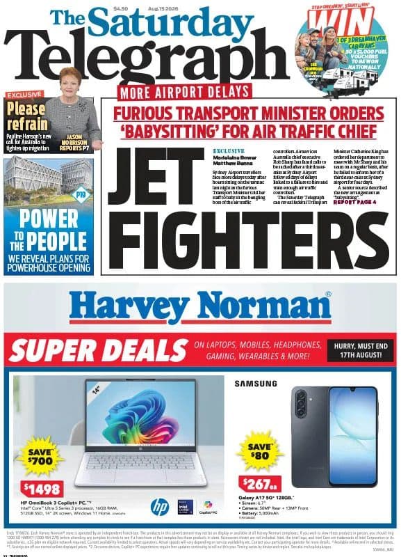 The Daily Telegraph Australia - 15 August 2026