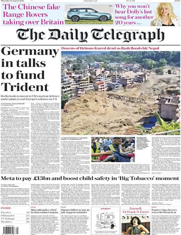 The_Daily_Telegraph_Australia_-_27_August_2026