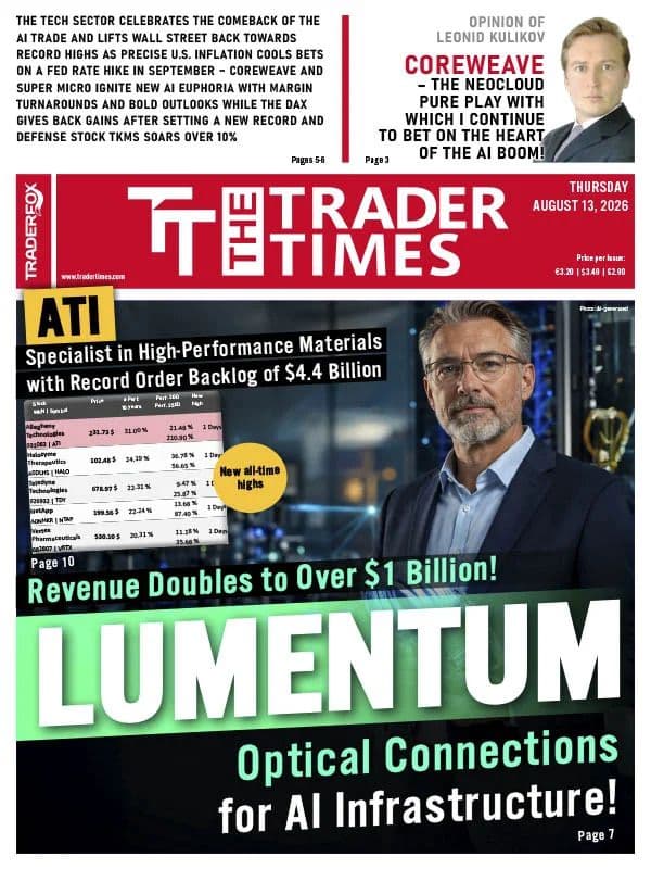 The Trader Times - 13 August 2026