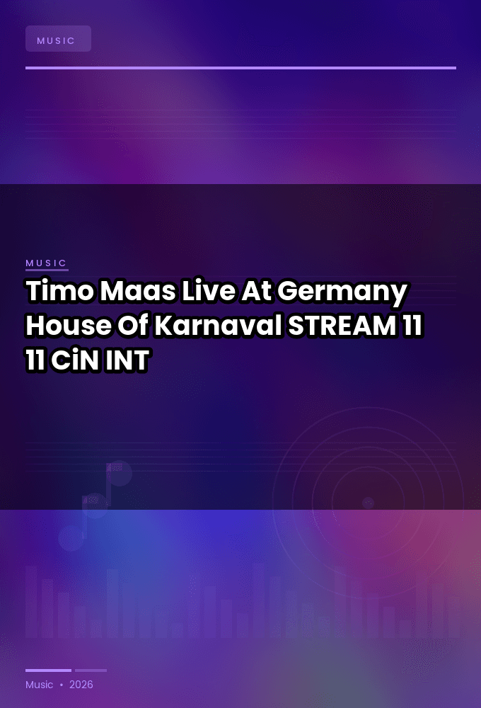 Timo_Maas-Live_At_Germany_House_Of_Karnaval-STREAM-11-11-2025-CiN_INT