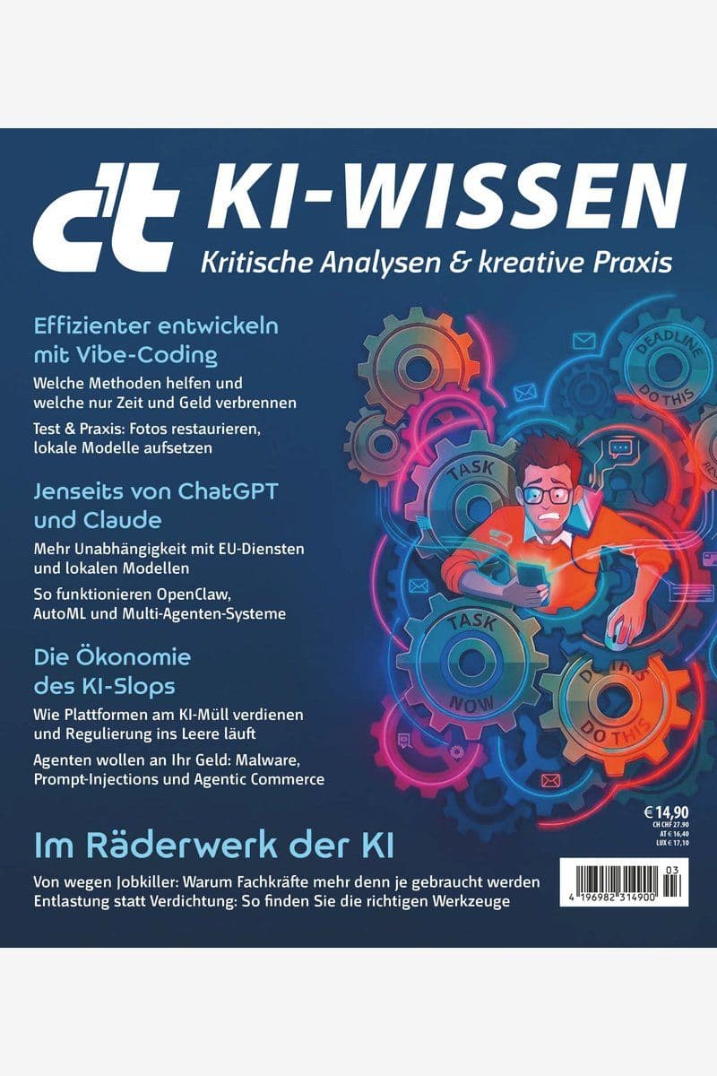 ct Sonderheft KI-Wissen 2026 GERMAN HYBRID MAGAZINE