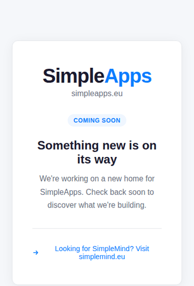 SimpleApps.SimpleMind